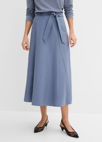 bonprix Maxi Godet-Rock mit Lyocell, blau, Gr.44, zeitloser Maxi Godet-Rock mit Lyocell, 55% Lyocell (verifiziert)