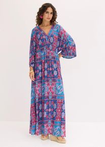 bonprix Jerseykleid aus softem Viskose-Mix, blau, Gr.40/42 (M), sommerliches Jerseykleid aus softem Viskose-Mix mit weit geschnittenen &Auml;rmeln, aus Viskose