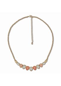 Steuer Modeschmuck Collierkette Schlichtes Collier mit Tropfensteinen
