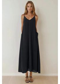 A-Form Maxi-Kleid
