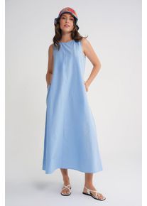 L&auml;ssig geschnittenes Maxikleid mit Taschen