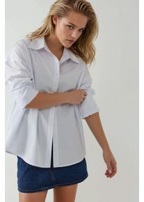 Regul&auml;r geschnittenes Baumwollhemd mit Knopfdetails