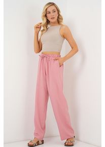 Weite, lockere Hose mit Kordelzug