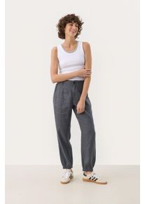 PART TWO Casual Hose Contemporary fit Turbulence grey