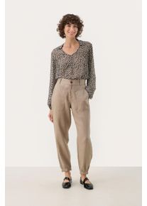 PART TWO Casual Hose Contemporary fit Desert Taupe beige