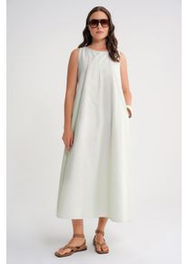 L&auml;ssig geschnittenes Maxikleid mit Taschen