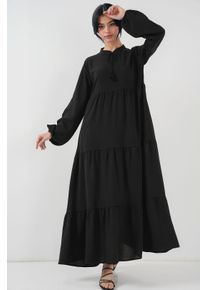 Maxikleid mit Schleifendetail