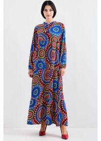 Maxikleid mit Schleifendetail