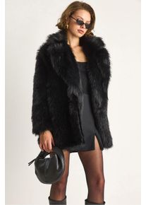 Faux-Fur-Mantel