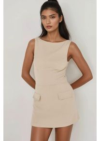 Mini-Kleid mit Shorts