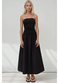 Halsloses Maxikleid Detail