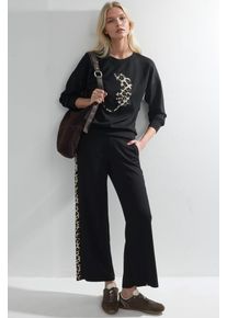 Modal Touch Leopardenmuster Zweiteiliges Set