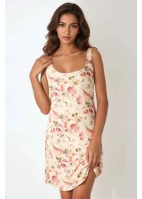 U-Kragen Bedrucktes Figur-Hugging Mini Kleid