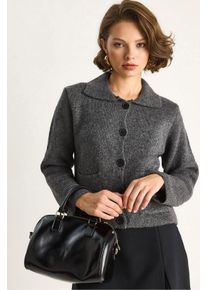 Strick-Kardigan mit Taschen