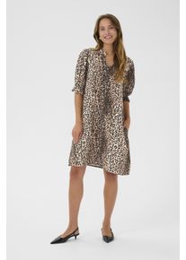 Culture Kleid mit entspannter Passform animal