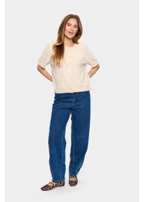 Saint Tropez Strickjacke Regular Fit cream
