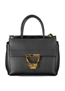 Coccinelle Damen schwarze Leder-Handtasche