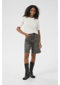Kaffe Strickpullover KAliz Regular fit white black