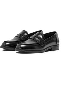 Only LUX-1 Polyurethan Damen Schwarze Loafer