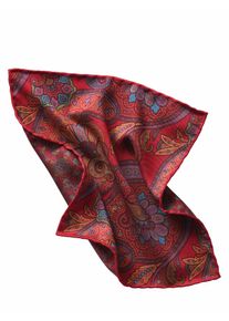 Mey & Edlich Mey & Edlich Herren Paisley-Einstecktuch Rot 100 % Seide