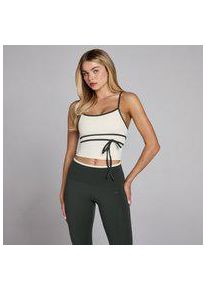 Myprotein MP Damen Tempo Contrast Tie Top - Elfenbein - S
