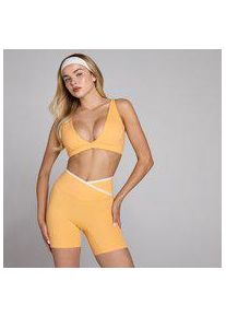 Myprotein MP Damen Tempo Triangle Sport-BH - Pfirsich - XS