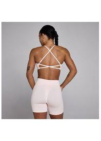 Myprotein MP Damen Lift Nahtlos Sport-BH mit Tr&auml;gern - Baby Rosa - XS