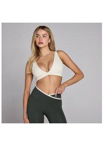 Myprotein MP Damen Tempo Triangle Sport-BH - Cremewei&szlig; - XS
