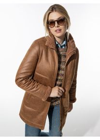 Walbusch Langjacke Lammfelloptik