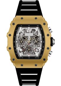 Invicta Racing 69698 Herrenuhr - Quarzwerk - Acryl mit silbernem Zifferblatt - 43 mm