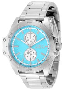 Invicta Speedway 50354 Herrenuhr - Quarzwerk - Edelstahl mit blauem Zifferblatt - 44 mm