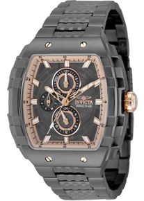 Invicta S1 Rally 50239 Herrenuhr - Quarzwerk - Edelstahl mit grauem Zifferblatt - 47 mm