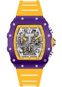 Invicta Racing 69699 Herrenuhr - Quarzwerk - Acryl mit silbernem Zifferblatt - 43 mm