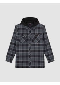 Dickies Hemden FLEECE HOODED FLANNEL SHIRT JACK RELAXED