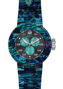 Invicta Pro Diver 50209 Herrenuhr - Quarzwerk - Edelstahl mit schwarzem Zifferblatt - 52 mm