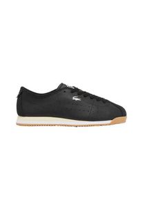 Lacoste - "Club" Sneaker f&uuml;r Herren, Leder, niedrig geschnitten (Schwarz)