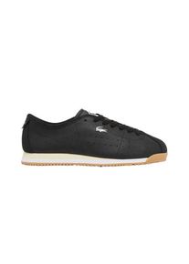 Lacoste - "Club" Sneaker f&uuml;r Herren, Leder, niedrig geschnitten (Schwarz)