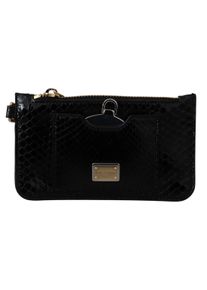 Dolce & Gabbana Dolce & Gabbana en cuir noir Miroir de bracelet miroir Agnese pour femmes