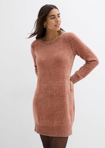 bonprix Oversize-Kleid in Strick, braun, Gr.44/46 (L), Kurzes, weiches Kleid aus Strick