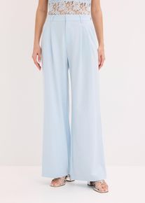 bonprix Marlenehose, blau, Gr.52, Hose in Marlene-Form