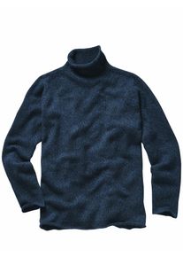 Mey & Edlich Mey & Edlich Herren Puristen-Pullover Blau 100 % Schurwolle
