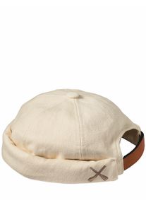 B&eacute;ton x Cir&eacute; B&eacute;ton X Cir&eacute; Herren Miki Beton Cire Beige Snapback aus Maisleder