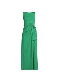 LANDS' END Maxikleid aus Baumwolle/Modal mit Bindeband, Damen,  Gr&uuml;n, Baumwolle Modal, by Lands' End