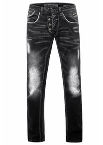 Rusty Neal Jeans Hose "RUBEN" Black Used