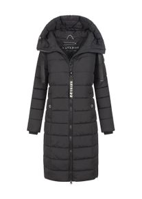 Navahoo Mondm&auml;dchen Damen Winter Steppmantel mit Kapuze und Fleecefutter
