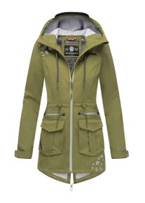 Marikoo Damen Softshelljacke &ndash; Ulissaa mit Kapuze & Reflektoren