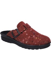 Josef Seibel Damen Hausschuh Metz 390 in carmin-multi