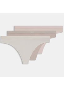Damen BOSS 3er-Pack Logo-Taillenslips in Mehrfarben