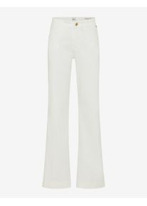Brax Damen Five-Pocket-Hose Style MAINE SOFT ECRU, cremewei&szlig;, Gr. 32