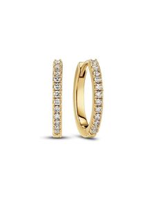 SIF JAKOBS Jewellery Creolen Lab Grown SJ-E2511-WD-YG